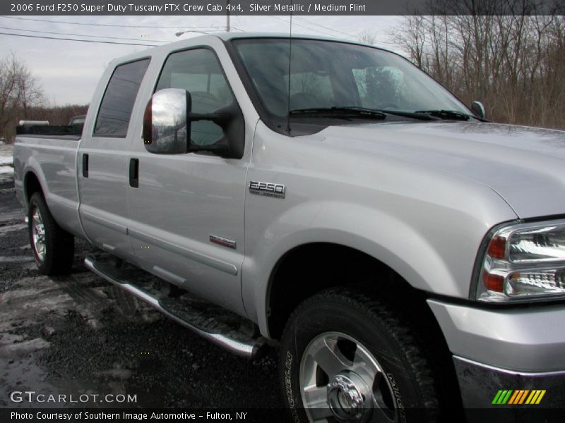 Silver Metallic / Medium Flint 2006 Ford F250 Super Duty Tuscany FTX Crew Cab 4x4