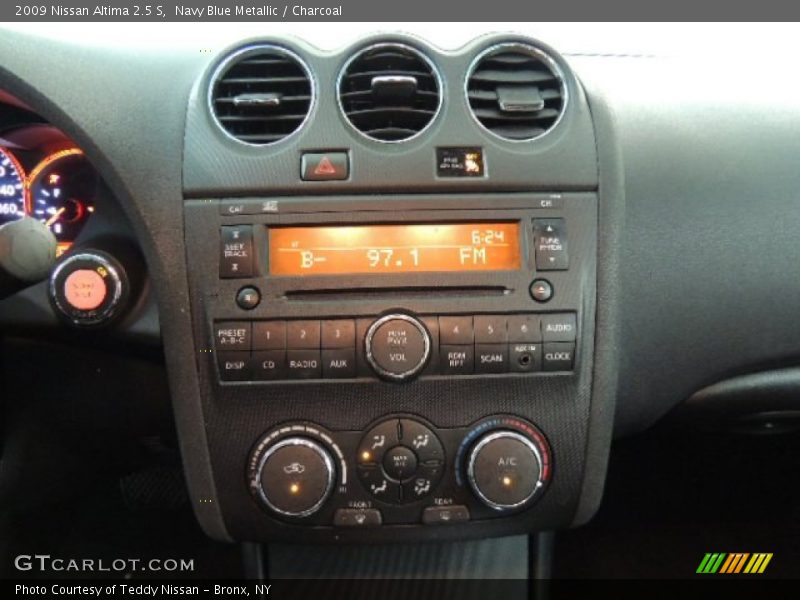 Navy Blue Metallic / Charcoal 2009 Nissan Altima 2.5 S