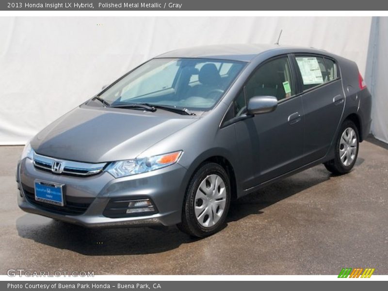 Polished Metal Metallic / Gray 2013 Honda Insight LX Hybrid