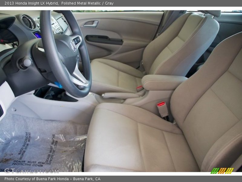 Front Seat of 2013 Insight LX Hybrid