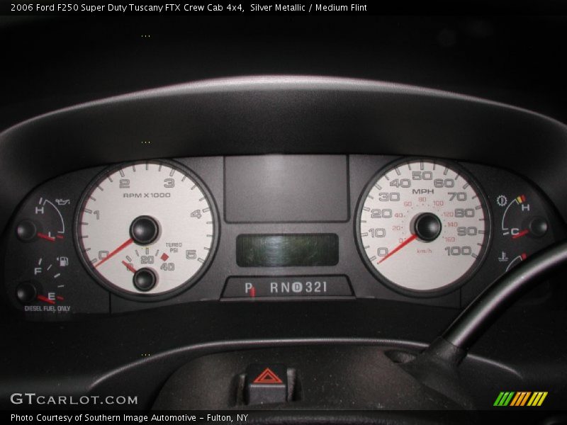 Silver Metallic / Medium Flint 2006 Ford F250 Super Duty Tuscany FTX Crew Cab 4x4