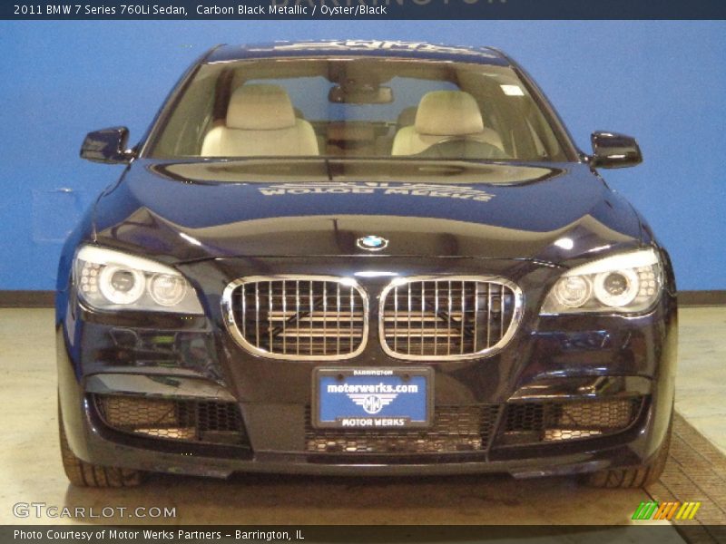 Carbon Black Metallic / Oyster/Black 2011 BMW 7 Series 760Li Sedan