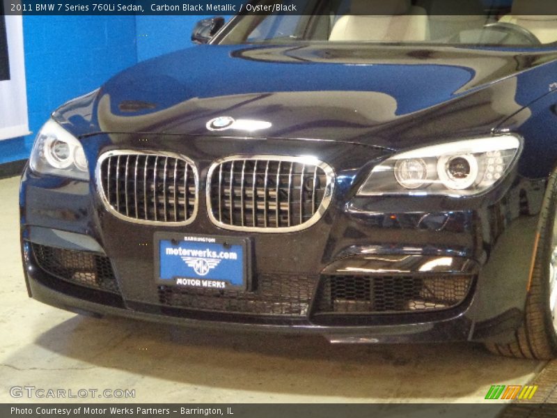 Carbon Black Metallic / Oyster/Black 2011 BMW 7 Series 760Li Sedan