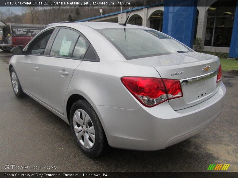 Silver Ice Metallic / Jet Black/Medium Titanium 2013 Chevrolet Cruze LS