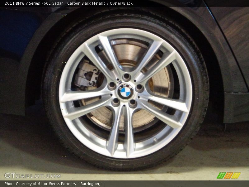  2011 7 Series 760Li Sedan Wheel