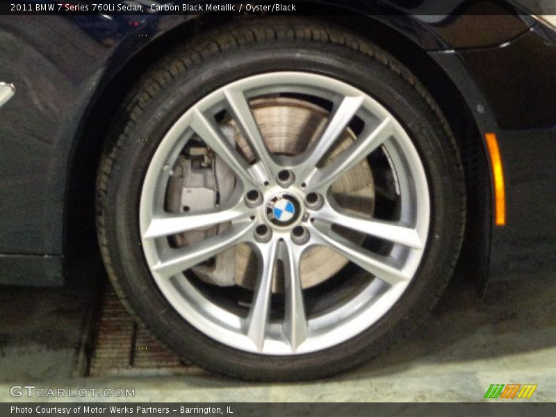  2011 7 Series 760Li Sedan Wheel