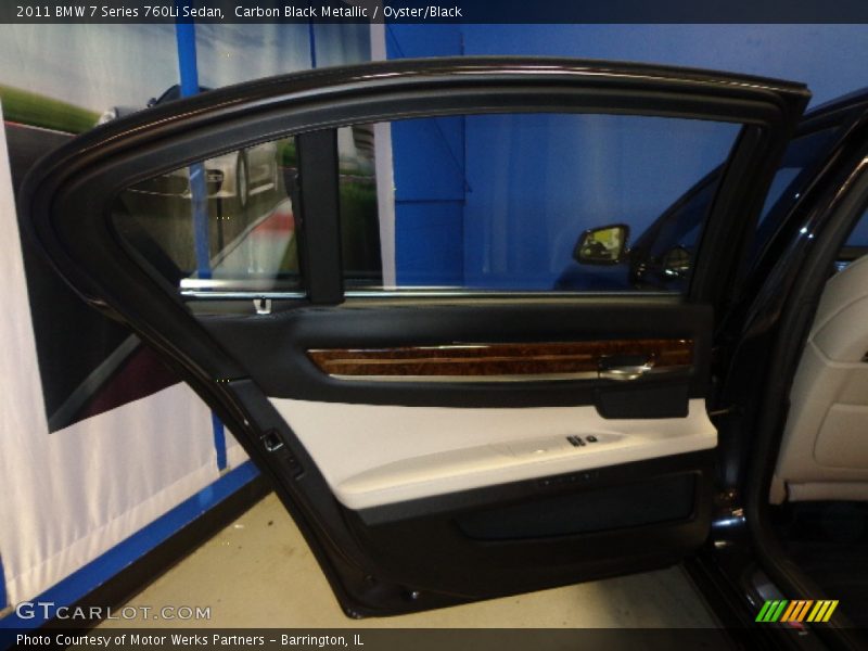 Carbon Black Metallic / Oyster/Black 2011 BMW 7 Series 760Li Sedan