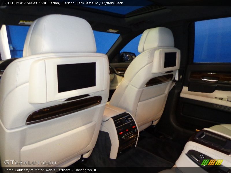 Carbon Black Metallic / Oyster/Black 2011 BMW 7 Series 760Li Sedan