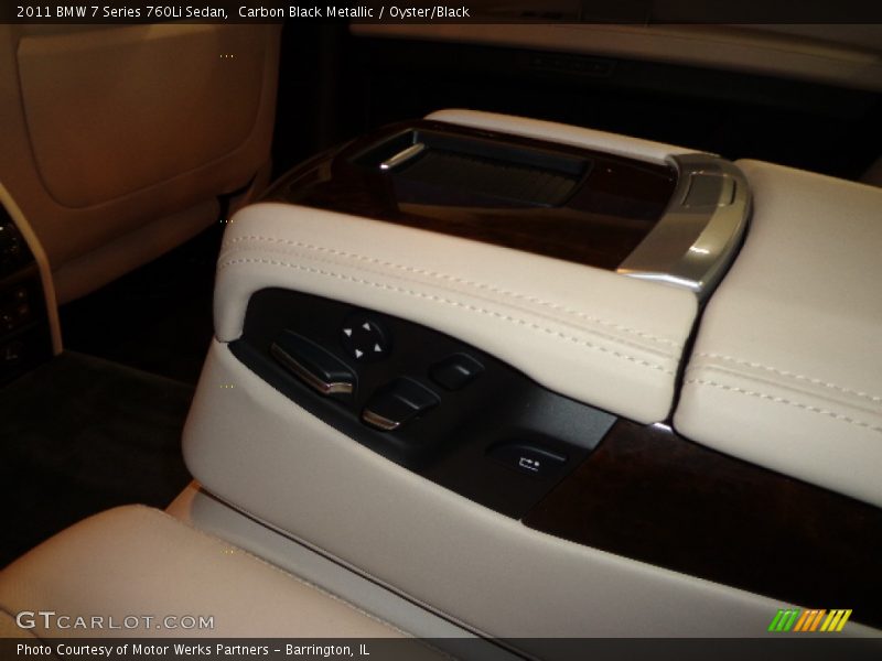 Carbon Black Metallic / Oyster/Black 2011 BMW 7 Series 760Li Sedan