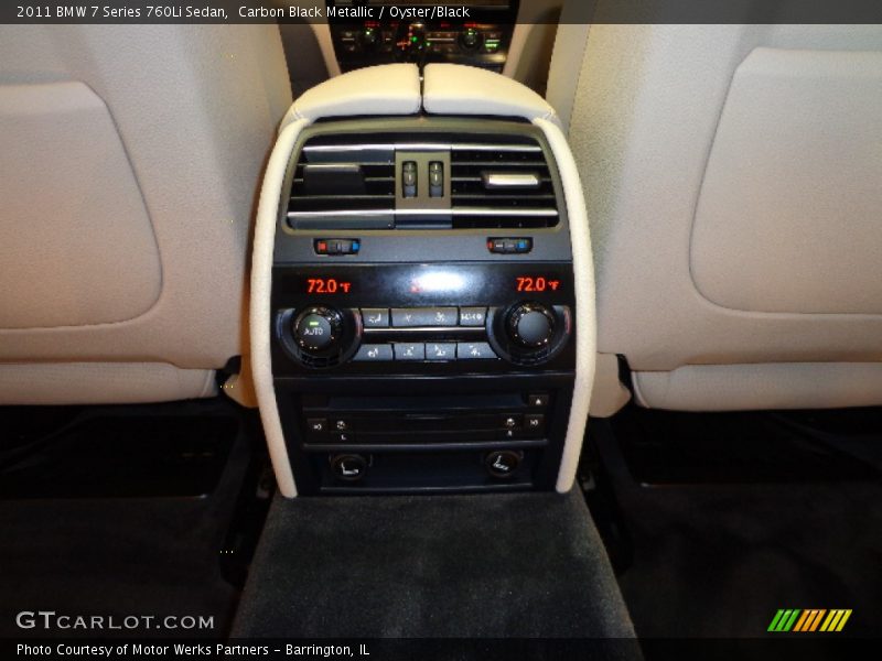 Carbon Black Metallic / Oyster/Black 2011 BMW 7 Series 760Li Sedan
