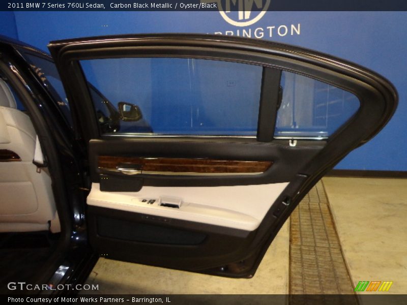 Carbon Black Metallic / Oyster/Black 2011 BMW 7 Series 760Li Sedan