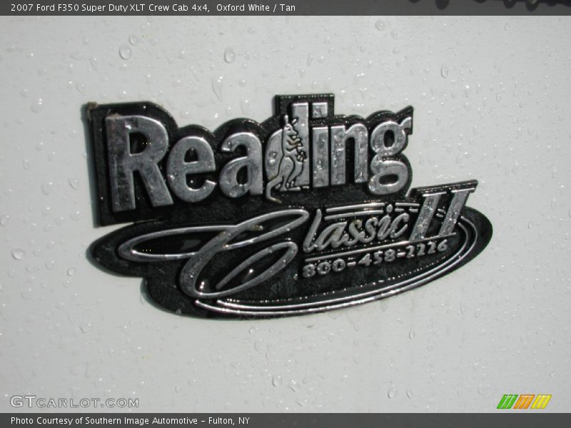 Oxford White / Tan 2007 Ford F350 Super Duty XLT Crew Cab 4x4