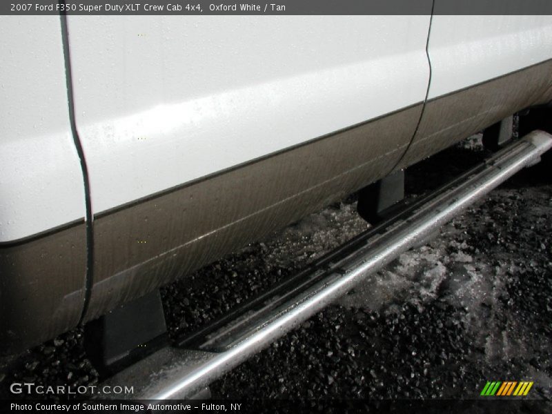 Oxford White / Tan 2007 Ford F350 Super Duty XLT Crew Cab 4x4