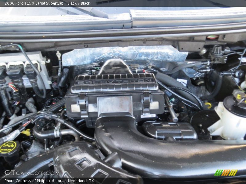 Black / Black 2006 Ford F150 Lariat SuperCab