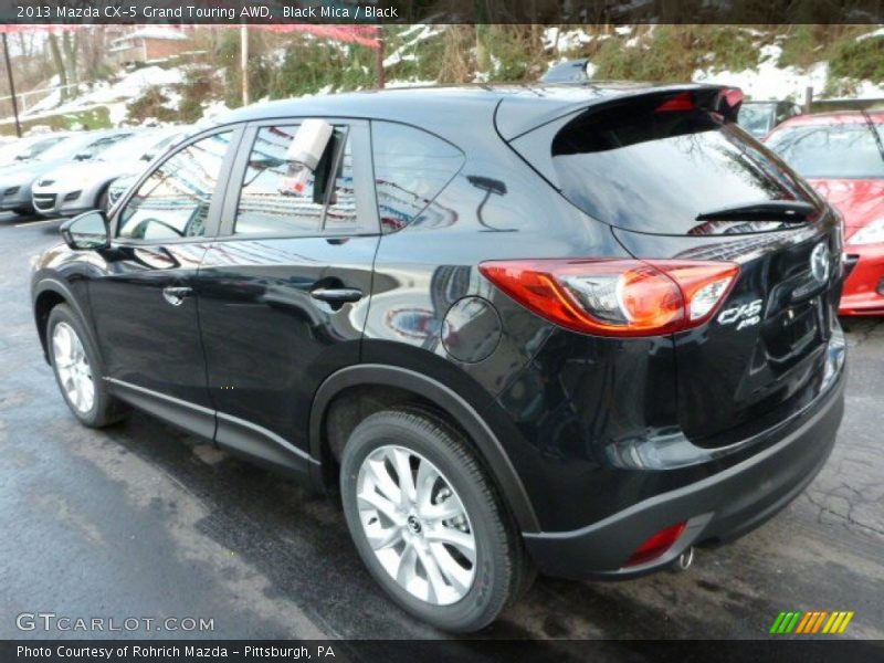 Black Mica / Black 2013 Mazda CX-5 Grand Touring AWD