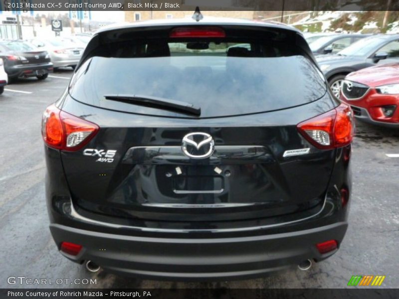 Black Mica / Black 2013 Mazda CX-5 Grand Touring AWD