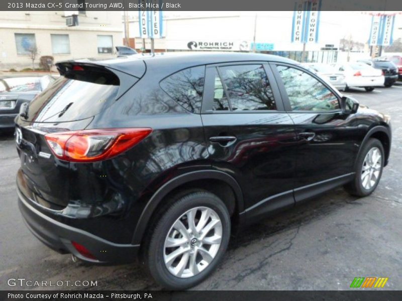 Black Mica / Black 2013 Mazda CX-5 Grand Touring AWD