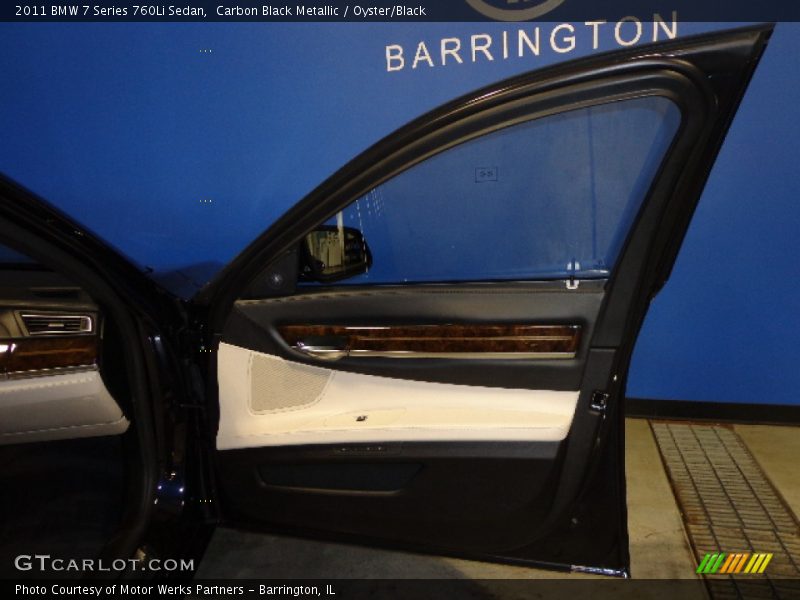 Carbon Black Metallic / Oyster/Black 2011 BMW 7 Series 760Li Sedan