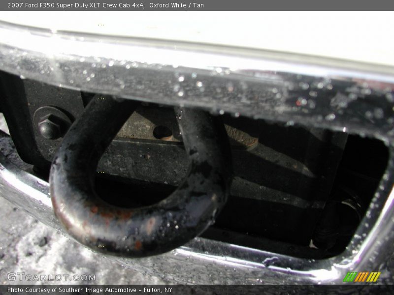 Oxford White / Tan 2007 Ford F350 Super Duty XLT Crew Cab 4x4
