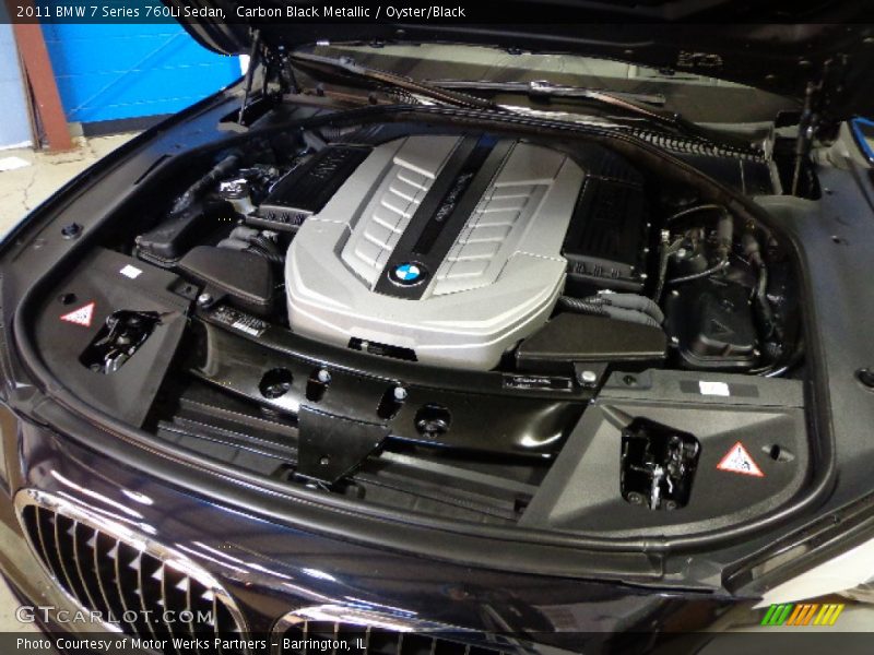  2011 7 Series 760Li Sedan Engine - 6.0 Liter DI TwinPower Turbo DOHC 48-Valve VVT V12