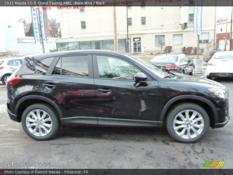 Black Mica / Black 2013 Mazda CX-5 Grand Touring AWD