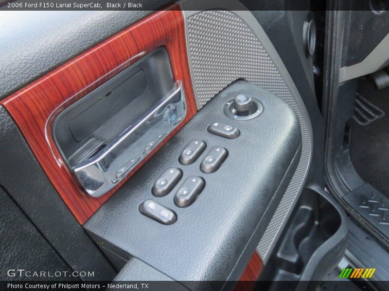 Black / Black 2006 Ford F150 Lariat SuperCab