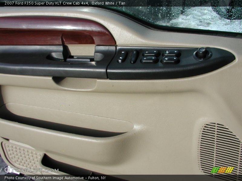 Oxford White / Tan 2007 Ford F350 Super Duty XLT Crew Cab 4x4