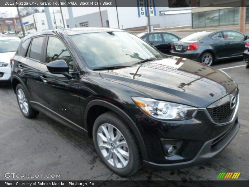 Black Mica / Black 2013 Mazda CX-5 Grand Touring AWD