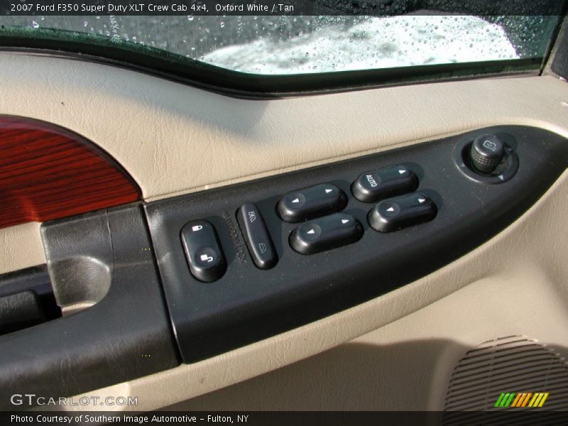 Oxford White / Tan 2007 Ford F350 Super Duty XLT Crew Cab 4x4