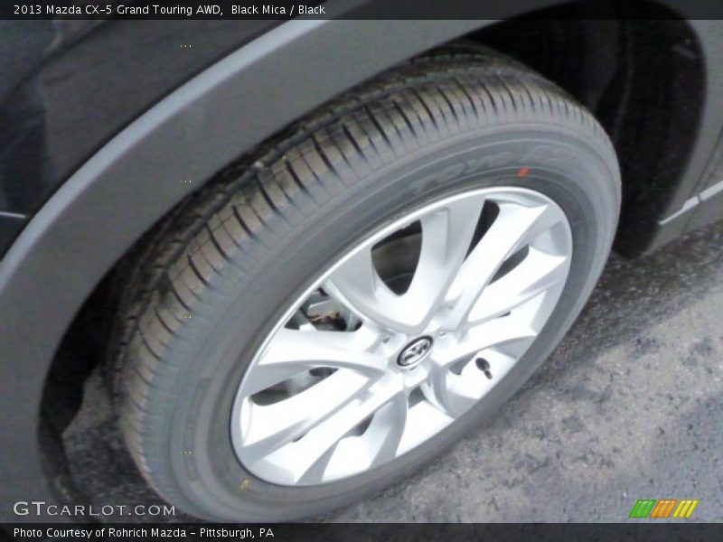 Black Mica / Black 2013 Mazda CX-5 Grand Touring AWD