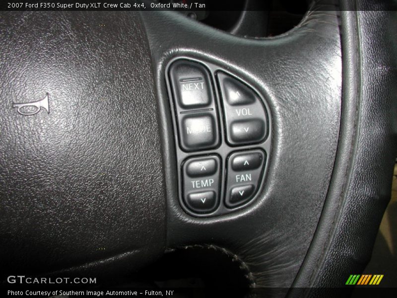 Oxford White / Tan 2007 Ford F350 Super Duty XLT Crew Cab 4x4
