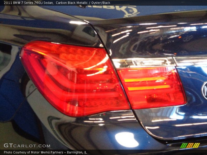 Carbon Black Metallic / Oyster/Black 2011 BMW 7 Series 760Li Sedan