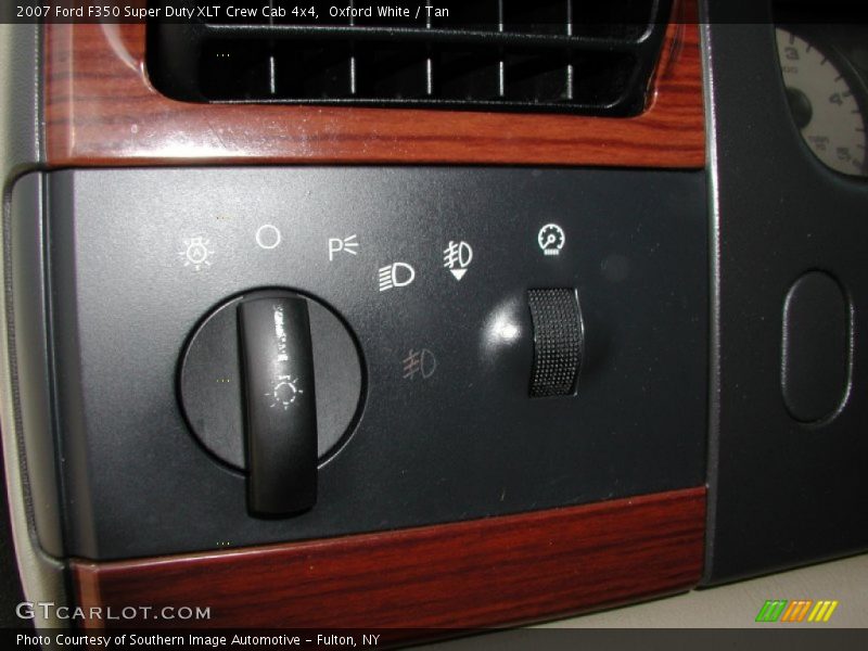 Oxford White / Tan 2007 Ford F350 Super Duty XLT Crew Cab 4x4