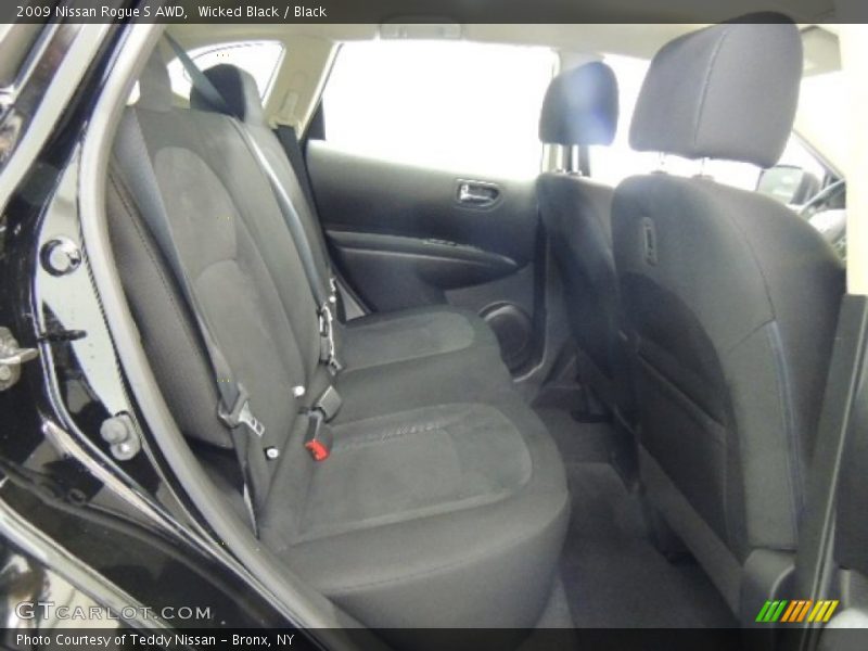 Wicked Black / Black 2009 Nissan Rogue S AWD