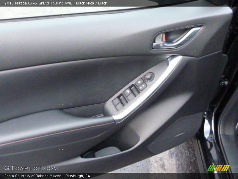 Black Mica / Black 2013 Mazda CX-5 Grand Touring AWD