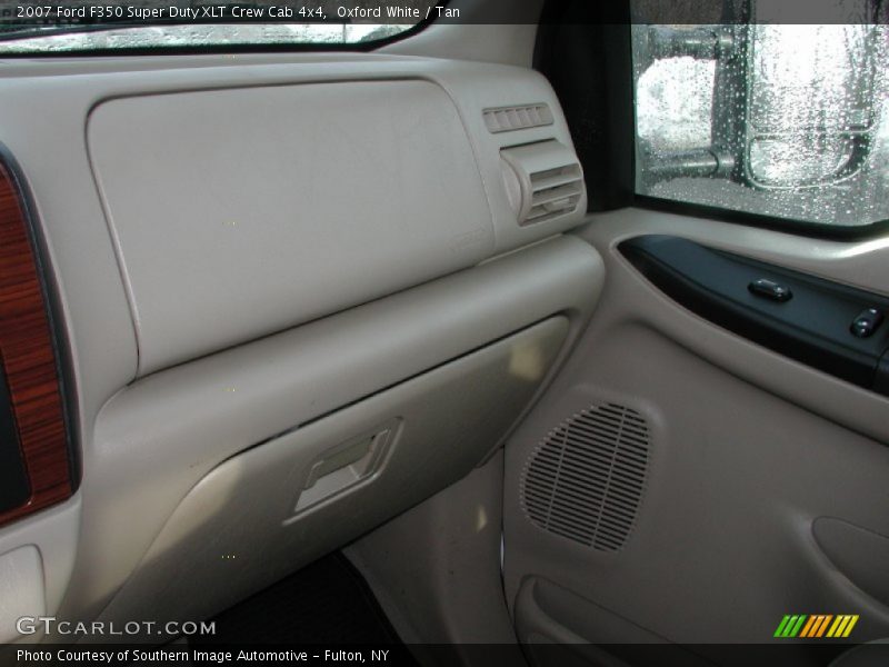 Oxford White / Tan 2007 Ford F350 Super Duty XLT Crew Cab 4x4