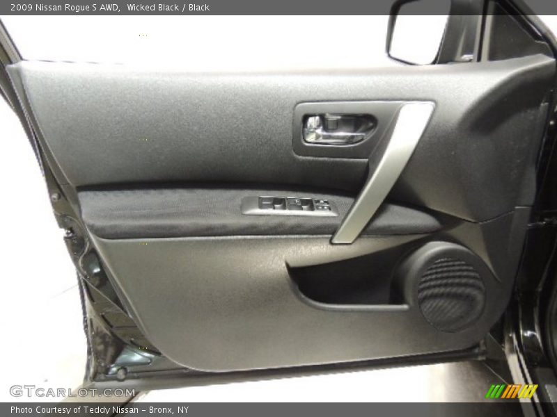 Wicked Black / Black 2009 Nissan Rogue S AWD