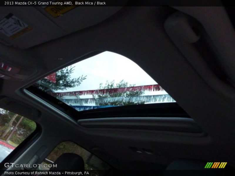 Black Mica / Black 2013 Mazda CX-5 Grand Touring AWD