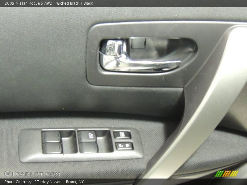 Wicked Black / Black 2009 Nissan Rogue S AWD