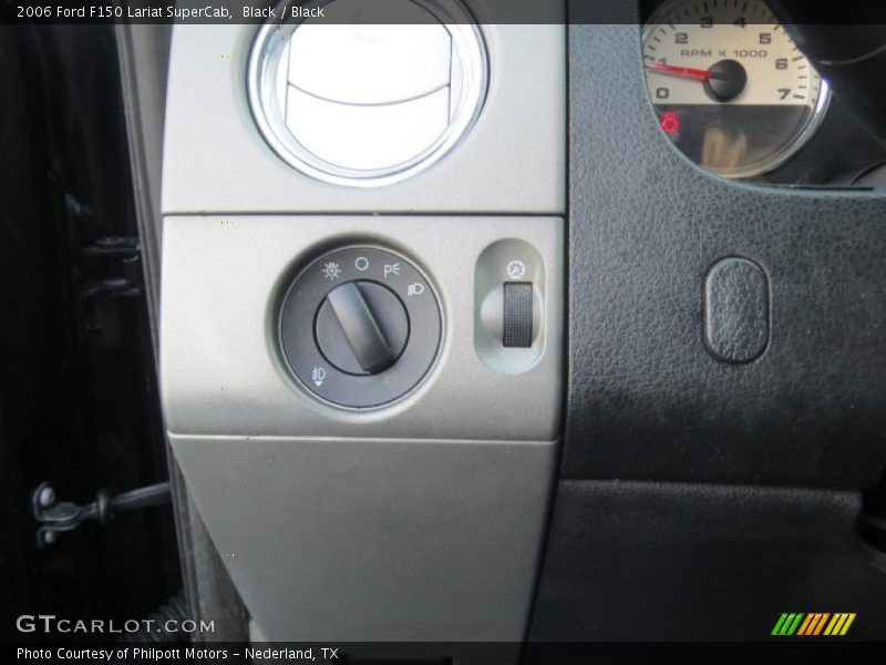 Black / Black 2006 Ford F150 Lariat SuperCab