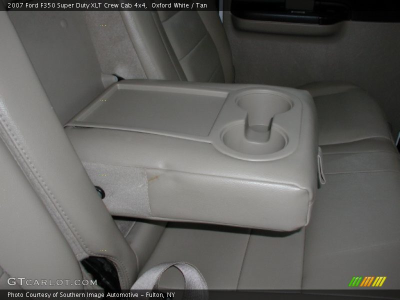 Oxford White / Tan 2007 Ford F350 Super Duty XLT Crew Cab 4x4