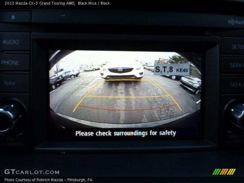 Black Mica / Black 2013 Mazda CX-5 Grand Touring AWD