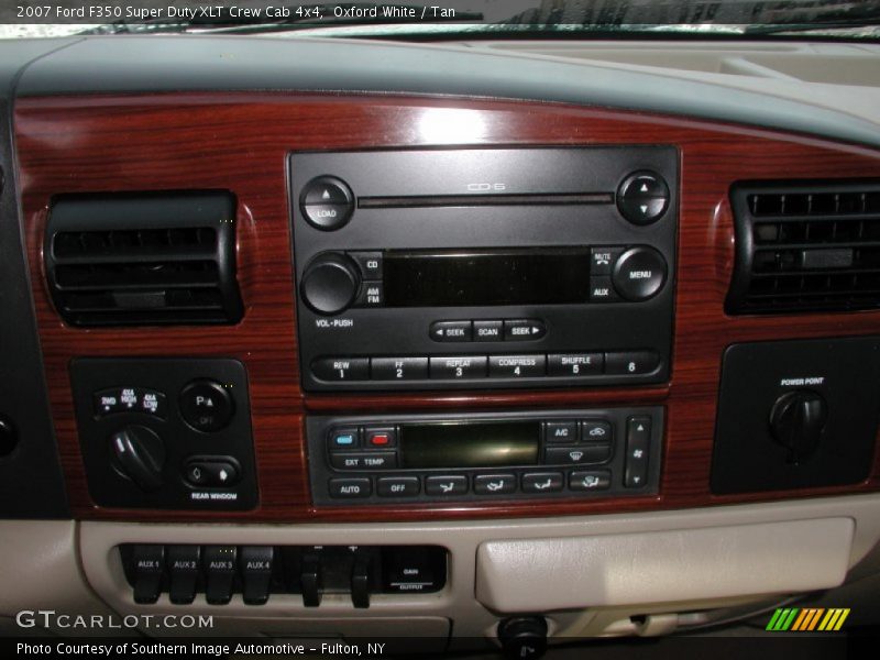 Oxford White / Tan 2007 Ford F350 Super Duty XLT Crew Cab 4x4