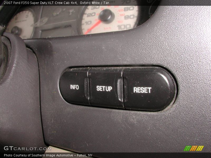 Oxford White / Tan 2007 Ford F350 Super Duty XLT Crew Cab 4x4