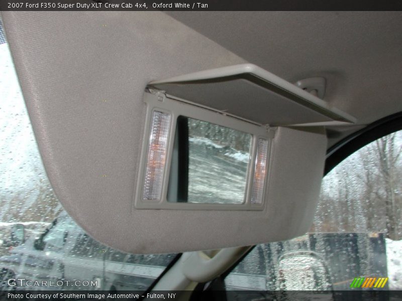 Oxford White / Tan 2007 Ford F350 Super Duty XLT Crew Cab 4x4