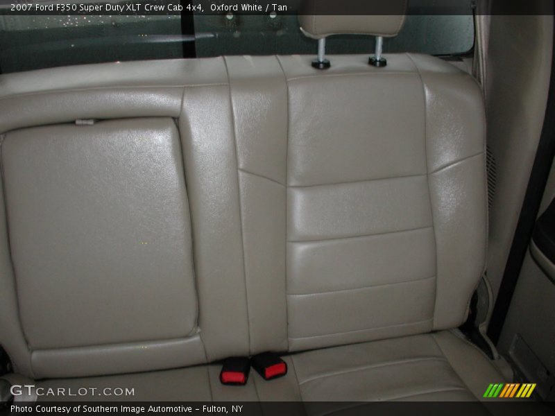 Oxford White / Tan 2007 Ford F350 Super Duty XLT Crew Cab 4x4