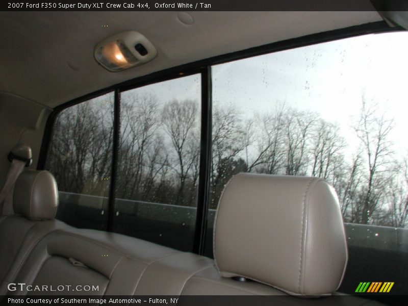 Oxford White / Tan 2007 Ford F350 Super Duty XLT Crew Cab 4x4