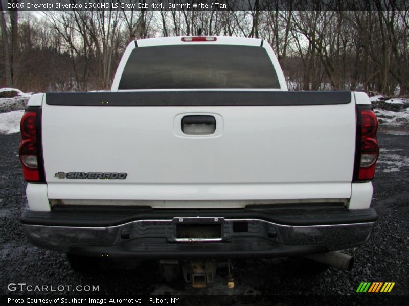 Summit White / Tan 2006 Chevrolet Silverado 2500HD LS Crew Cab 4x4