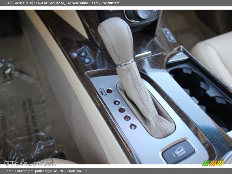 Aspen White Pearl / Parchment 2013 Acura MDX SH-AWD Advance