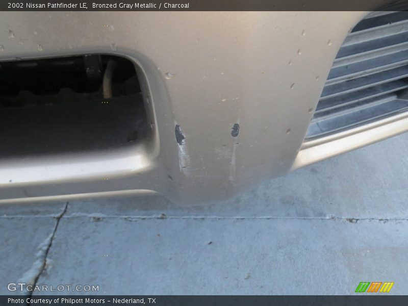 Bronzed Gray Metallic / Charcoal 2002 Nissan Pathfinder LE